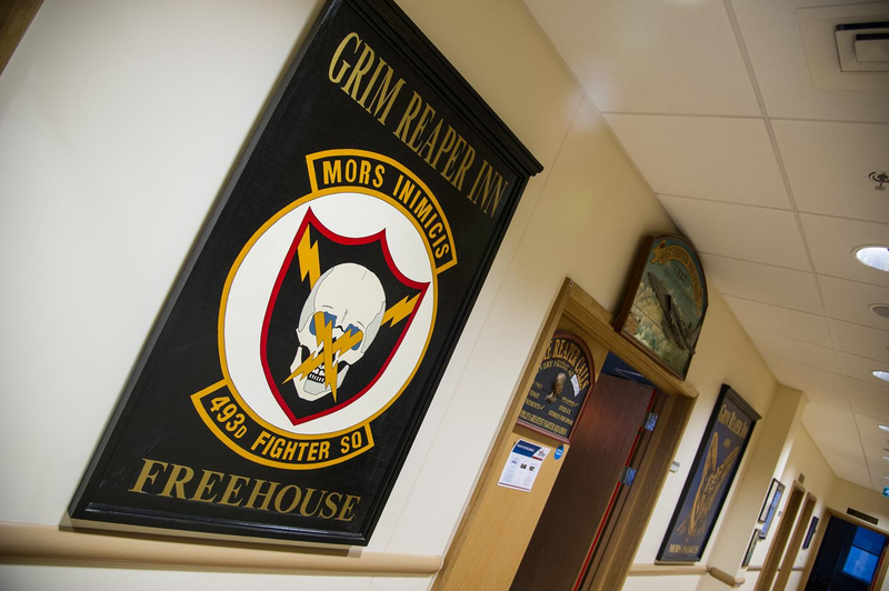 Illustration for article titled This Photo Tour Of The USAF's "Grim Reapers" F-15 Squadron Will Give You Shivers